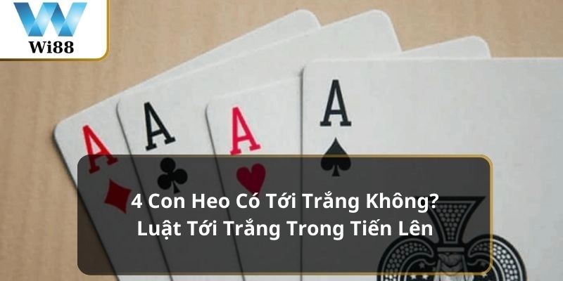 4 con heo có tới trắng không