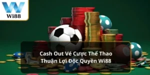 Cash Out Vé Cược Thể Thao Thuận Lợi Độc Quyền Wi88